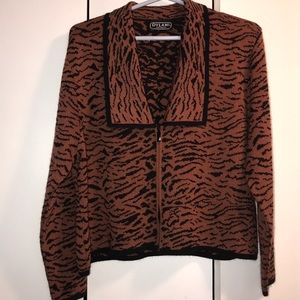 Dylani Tiger Print Sweater